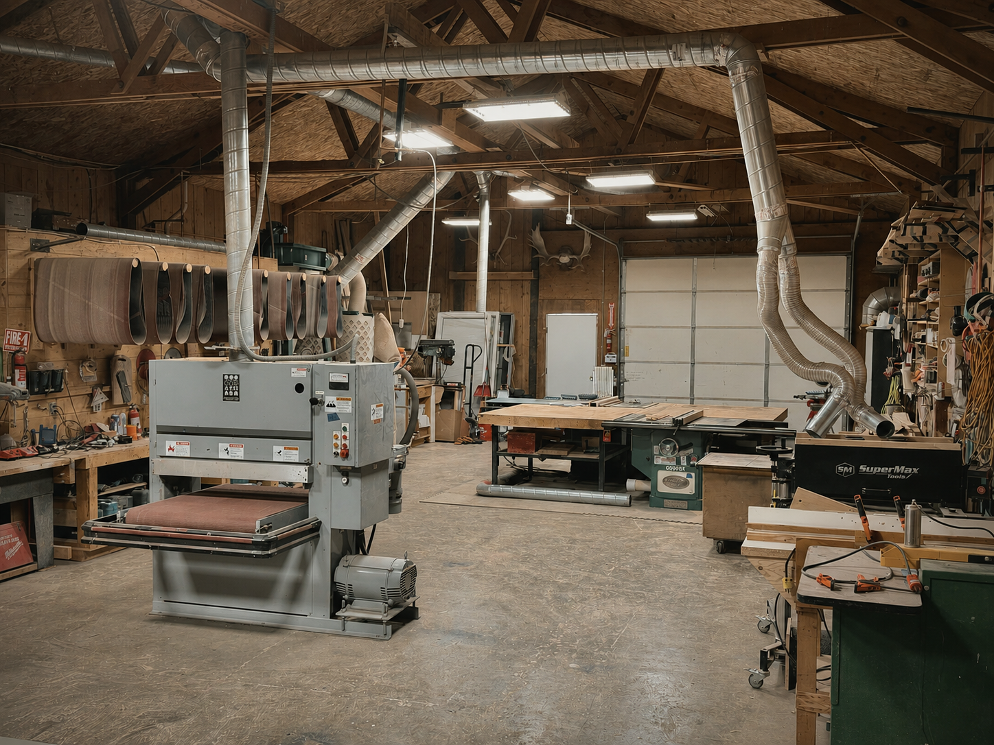 Inside the Brahms Woodworks shop